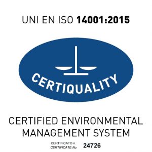 Iso 14001-2015 Certificato n° 24726-Logo Bis